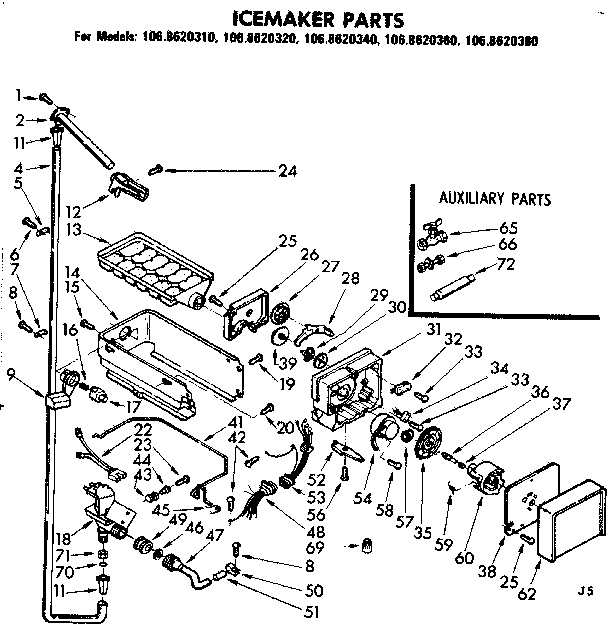 Icemaker parts