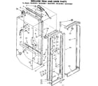 Kenmore 1068620641 breaker trim and liner parts diagram