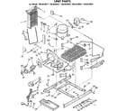 Kenmore 1068620681 unit parts diagram