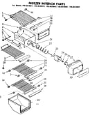 Freezer interior parts