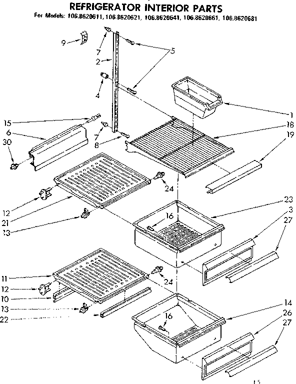 Interior parts