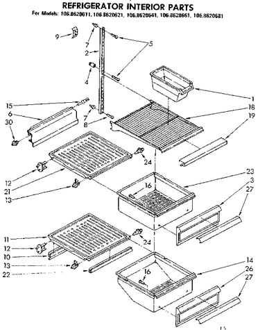 Interior parts