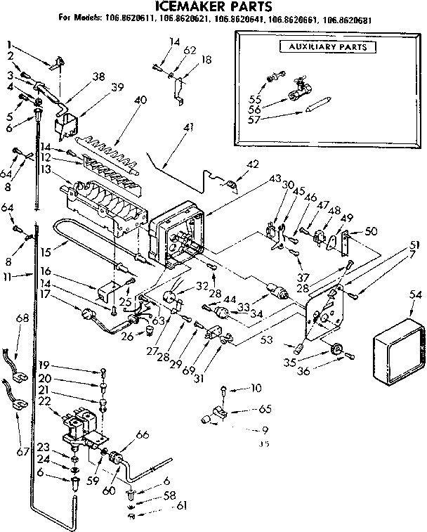 Icemaker parts