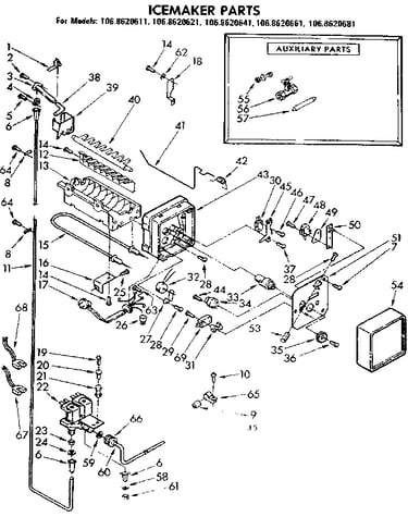 Icemaker parts