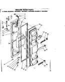 Freezer door parts