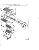Freezer interior parts