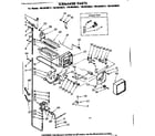 Kenmore 1068620683 icemaker parts diagram