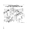 Kenmore 1068620663 air flow and control parts diagram