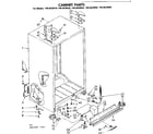 Kenmore 1068620920 cabinet parts diagram
