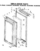Serva-door parts
