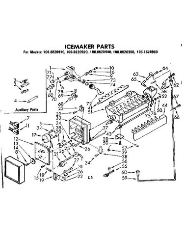 Icemaker parts