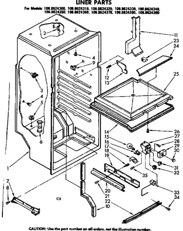 Liner parts