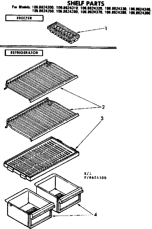 SHELF PARTS