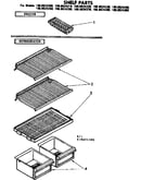 Shelf parts