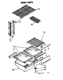 Shelf parts