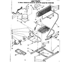 Kenmore 1068627380 unit parts diagram