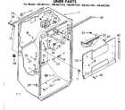 Kenmore 1068627341 liner parts diagram