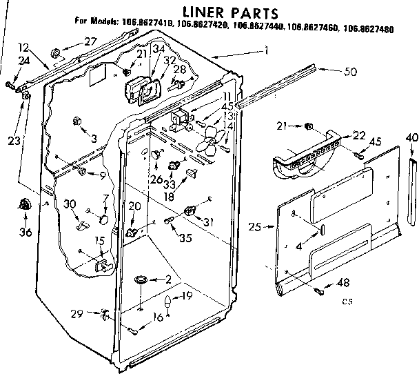Liner parts