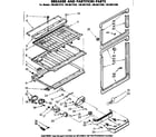 Kenmore 1068627410 breaker and partition parts diagram
