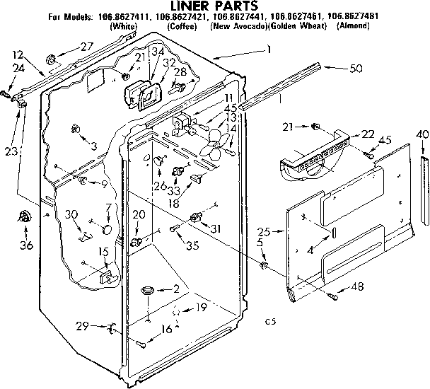 Liner parts