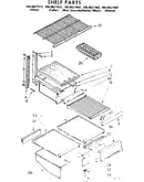 Shelf parts