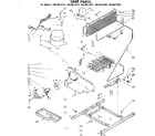 Kenmore 1068627412 unit parts diagram
