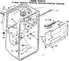 Kenmore 1068627520 liner parts diagram