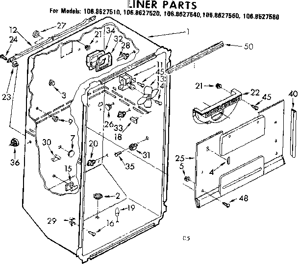 Liner parts