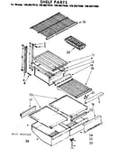 Shelf parts