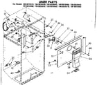 Kenmore 1068628400 liner parts diagram