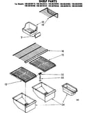 Shelf parts