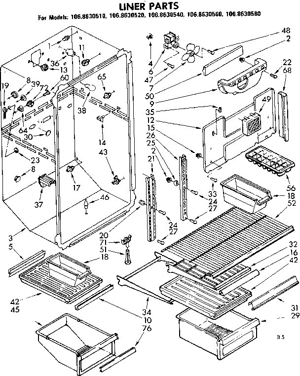 LINER PARTS