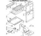 Kenmore 1068630521 breaker & partition parts diagram