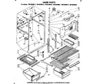 Kenmore 1068630623 liner parts diagram