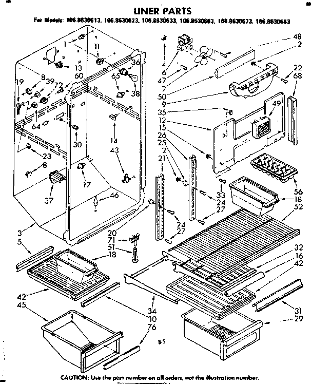 Liner parts