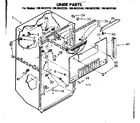 Kenmore 1068632260 liner parts diagram