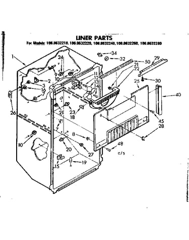 Liner parts
