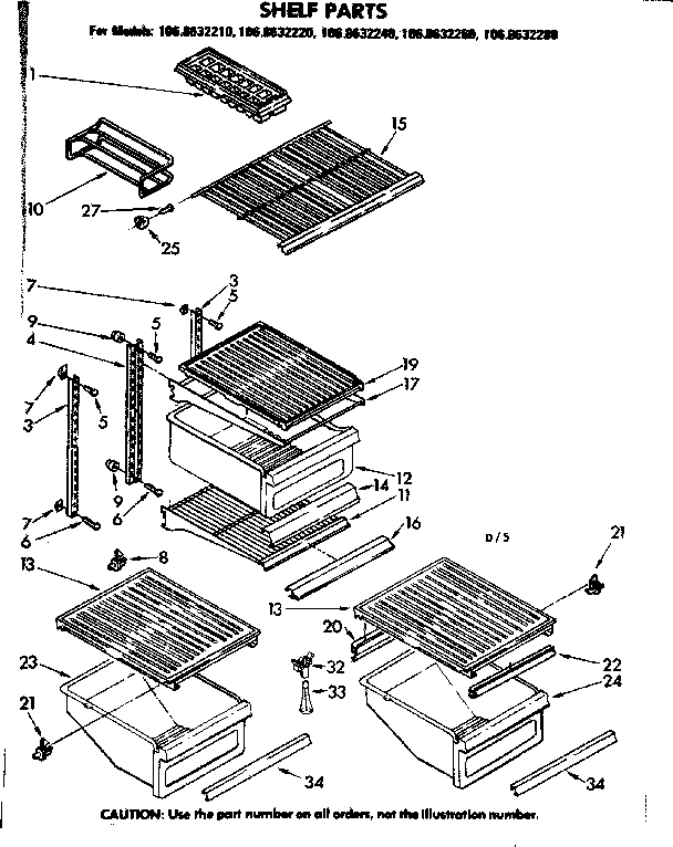 SHELF PARTS