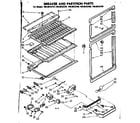 Kenmore 1068632220 breaker and partition parts diagram