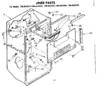 Kenmore 1068632221 liner parts diagram