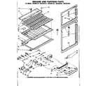 Kenmore 1068632242 breaker and partition parts diagram