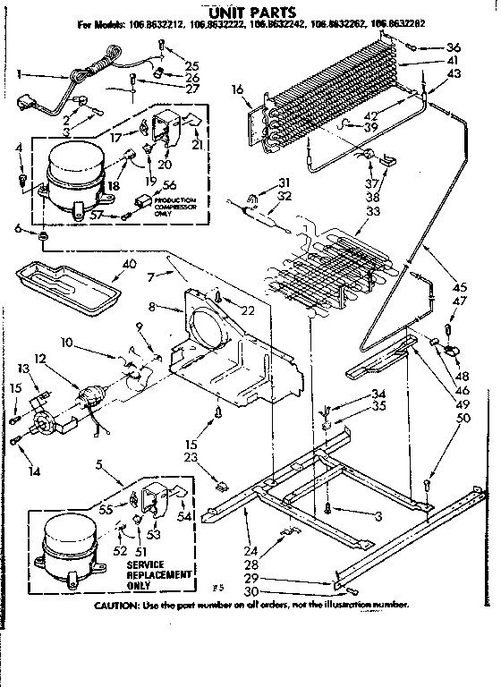 UNIT PARTS