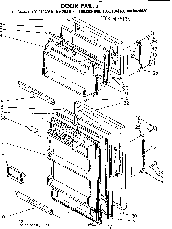 Door parts