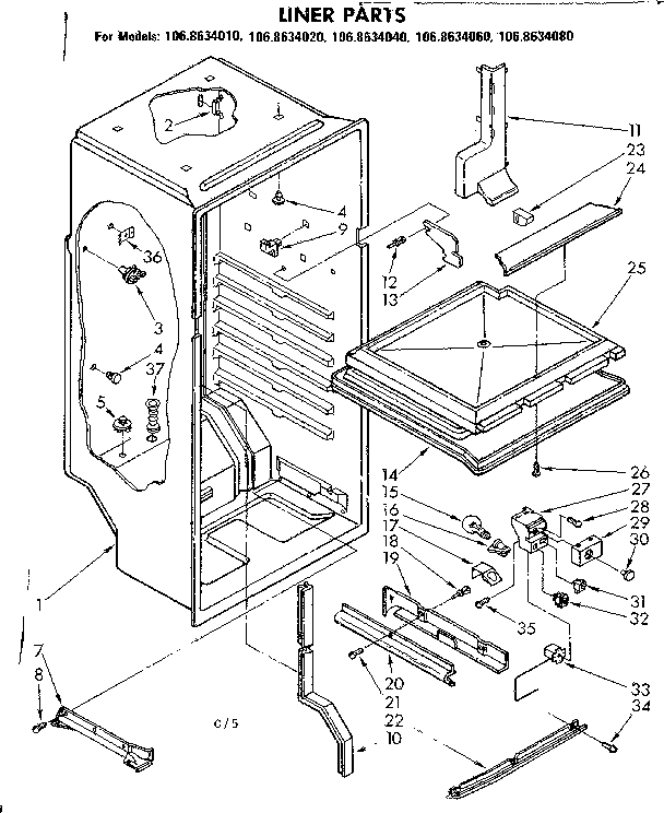 Liner parts