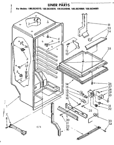 Liner parts