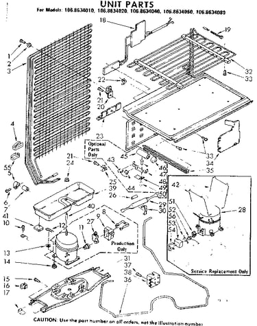 Unit parts