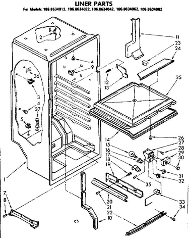 Liner parts