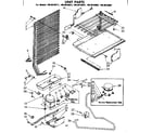 Kenmore 1068634062 unit parts diagram