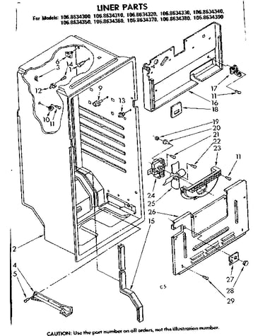 Liner parts