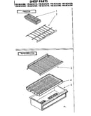 Shelf parts